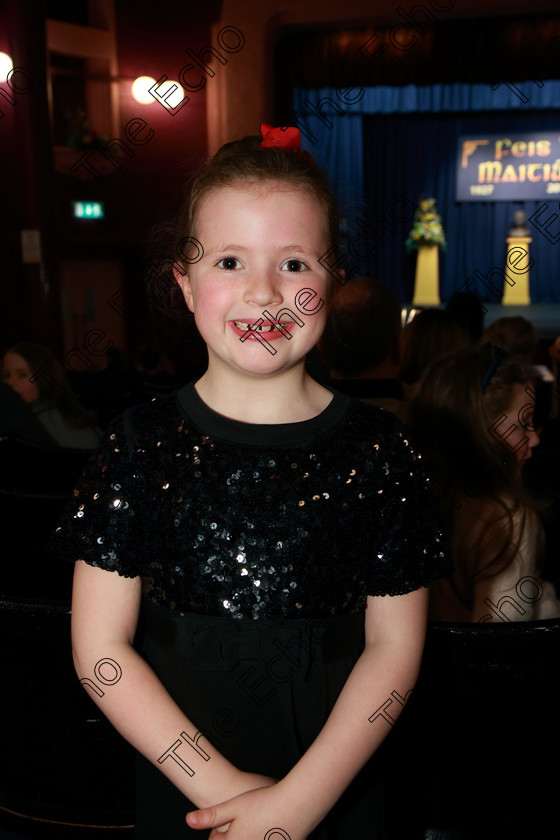 Feis11032018Sun61 
 61
Performer Ruby McSweeney from Cloughroe.
 Speech and Drama Class: 368: Solo Verse Speaking Girls 7 Years and Under Section 5 Feis Maiti 92nd Festival held in Fr. Mathew Hall. EEjob 10/03/2018 Picture: Gerard Bonus.