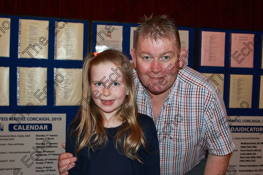 Feis03042019Wed57 
 57
Aoibheann Nyhan from Glanmire with her Dad John.

Rinn: 517: Corn Helen Bharslabhairt 7 Bliana DAois N Faoina Roinn 2

Feis Maiti 93rd Festival held in Fr. Mathew Hall. EEjob 03/04/2019. Picture: Gerard Bonus