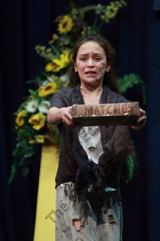 Feis08032019Fri12 
 12
Sophia Newell giving a Bronze Medal performance of The Little Match Girl.

Class: 328: The Fr. Nessan Shaw Memorial Perpetual Cup Dramatic Solo 10YearsandUnder Section 1 A Solo Dramatic Scene not to exceed 4 minutes.

Feis Maiti 93rd Festival held in Fr. Mathew Hall. EEjob 08/03/2019. Picture: Gerard Bonus