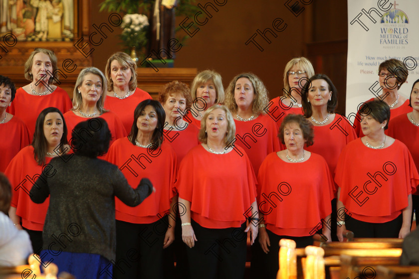 Feis04022018Sun62 
 61~62
Java Ladies Chorus conducted by Serena Standley.
 Holy Trinity Capuchin Church Adult Choirs Class: 78: The Lynch Memorial Perpetual Cup Adult Vocal Choirs Two Contrasting Songs Feis Maiti 92nd Festival held in Fr. Matthew Hall. EEjob 02/02/2018 Picture: Gerard Bonus.