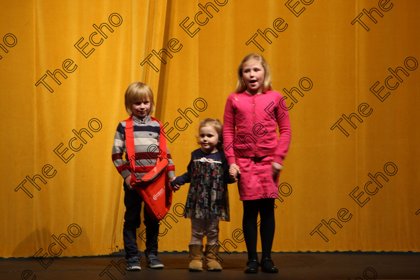 Feis14032018Wed39 
 38~42
Ella, Pascal and Lucia McCarthy from Bandon performed in Speech and Drama Class: 596: Family Class Feis Maiti 92nd Festival held in Fr. Mathew Hall. EEjob 14/03/2018 Picture: Gerard Bonus.