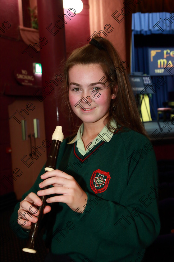 Feis08022019Fri11 
 11
Performer Cora Higgins from Innishannon.

Class: 222: Recorders Solo 16 Years and Under Programme not to exceed 8 minutes.

Feis Maiti 93rd Festival held in Fr. Matthew Hall. EEjob 08/02/2019. Picture: Gerard Bonus