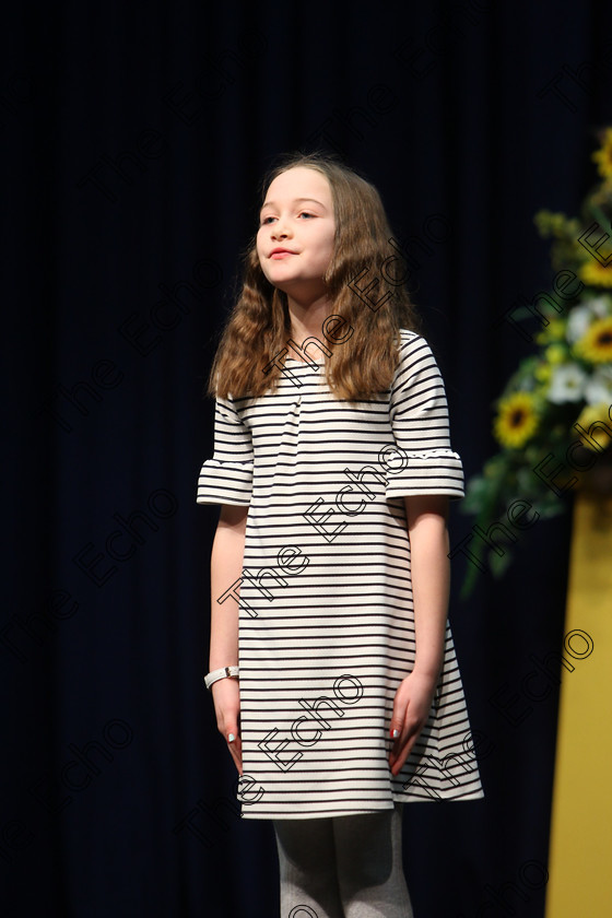 Feis20022018Tue23 
 23
Lucy ORegan performing.
 Speech and Drama Class: 364: Girls 11 Years and Under Section 1 Feis Maiti 92nd Festival held in Fr. Mathew Hall. EEjob 20/02/2018 Picture: Gerard Bonus.