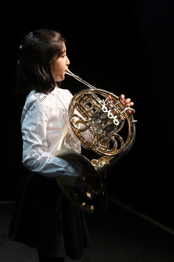 Feis06022018Tue06 
 6
Roisn Martin from Bishopstown playing the French horn. Instrumental Music Class: 205: Brass Solo 12 Years and Under Feis Maiti 92nd Festival held in Fr. Mathew Hall. EEjob 05/02/2018 Picture: Gerard Bonus.