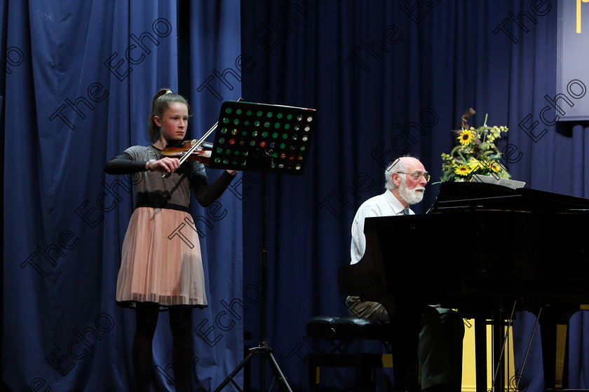 Feis05022018Mon10 
 10
Ella Scott performing Accompanied by Colin Nichols.
 Instrumental Music Class: 239: Violin Solo14 Years and Under Feis Maiti 92nd Festival held in Fr. Matthew Hall. EEjob 05/02/2018 Picture: Gerard Bonus.