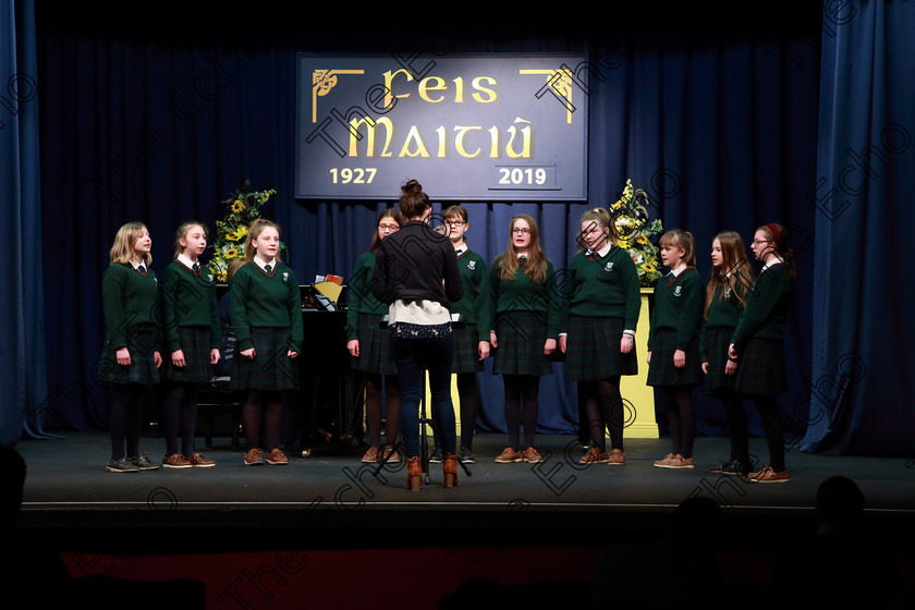 Feis08022019Fri26 
 24~26
Cashel Community School singing Little Spanish Town conducted by Ashlee Hally.

Class: 88: Group Singing The Hilsers of Cork Perpetual Trophy 16 Years and Under

Feis Maiti 93rd Festival held in Fr. Matthew Hall. EEjob 08/02/2019. Picture: Gerard Bonus