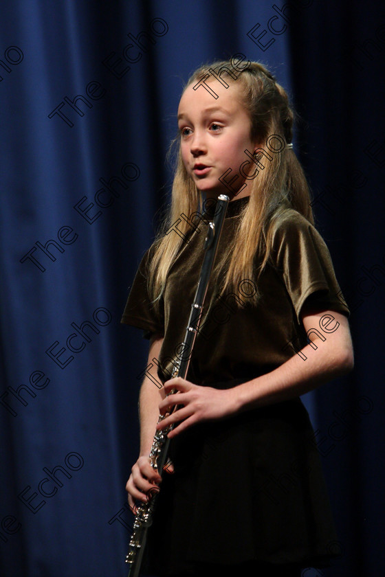 Feis30012018Tueo19 
 19
Sophie Noctor introducing her contrasting piece.
 EEjob 30/01/2018 
Feis Maiti 92nd Festival held in Fr. Matthew Hall 
Picture: Gerard Bonus

Instrumental Music. 
Class: 214: The Casey Perpetual Cup Woodwind Solo12 years and Under.