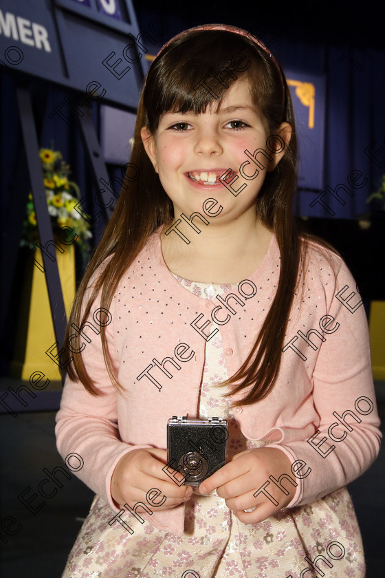 Feis27032018Tue15 
 15
Joint Bronze Medallists Abigail Adair from Carrigtwohill.
 Singing Class: 55: Girls Solo Singing 9 Years and Under Feis Maiti 92nd Festival held in Fr. Mathew Hall. EEjob 27/03/2018 Picture: Gerard Bonus