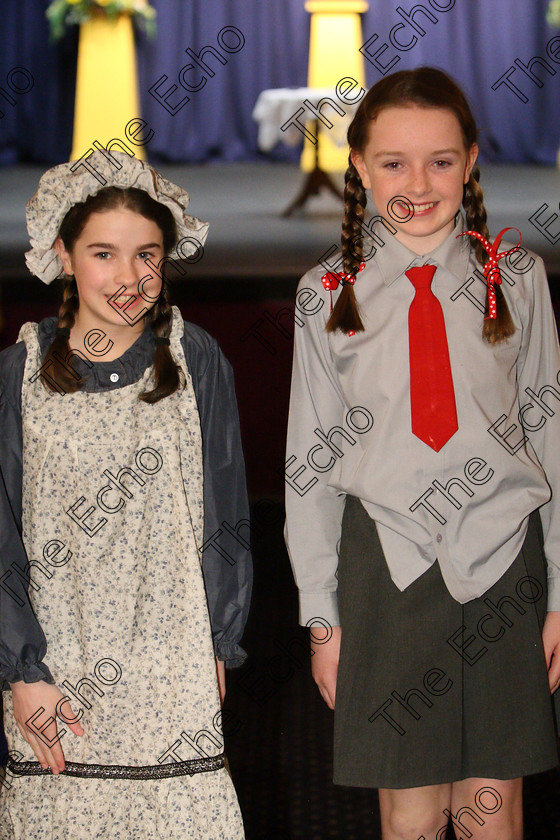 Feis19022018Mon34 
 34
Performers Clodagh Barrett and Nadine Ahearne from Mitchelstown and Kerry Pike.
 Speech and Drama Class: 327: The Hartland Memorial Perpetual Trophy Dramatic Solo 12YearsandUnder Section 1 Feis Maiti 92nd Festival held in Fr. Mathew Hall. EEjob 19/02/2018 Picture: Gerard Bonus.