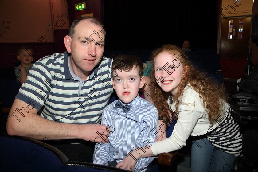 Feis30032019Sat72 
 72
Performer Aaron Delaney from Leamlara with his sister Aoibhinn and Dad Califf.

Class: 383: Solo Verse Speaking Boys 6 Years and UnderSection 2 Either: Tarantula Clare Bevan or Bedtime Allan Ahlberg.

Feis Maiti 93rd Festival held in Fr. Mathew Hall. EEjob 30/03/2019. Picture: Gerard Bonus