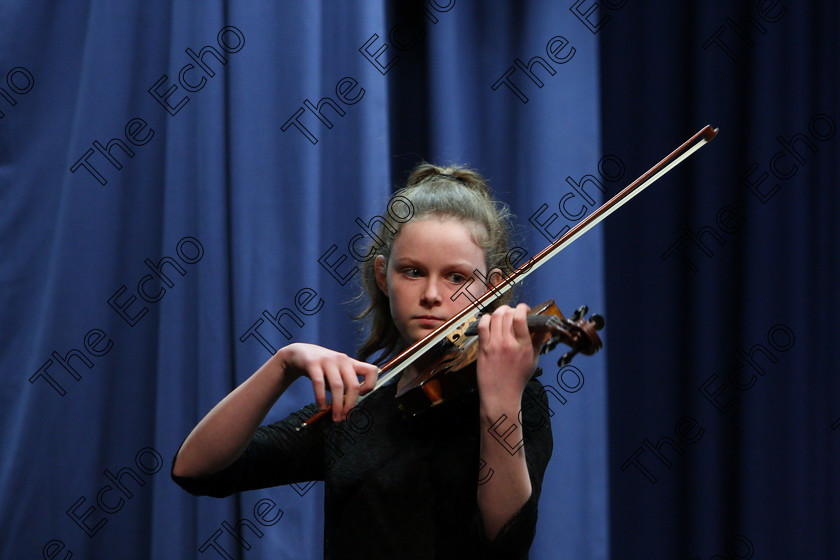 Feis05022018Mon11 
 11
Ellen OConnell performing.
 Instrumental Music Class: 239: Violin Solo14 Years and Under Feis Maiti 92nd Festival held in Fr. Matthew Hall. EEjob 05/02/2018 Picture: Gerard Bonus.