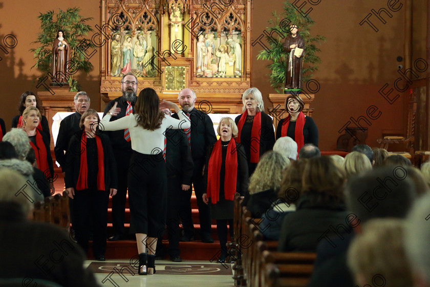 Feis0302109Sun58 
 58~59
AnCr singing Fly Me To The Moon and Only You Conducted by Lorna Moore.

Class: 78: The Lynch Memorial Perpetual Cup Adult Vocal Choirs Two Contrasting Songs.

Feis Maiti 93rd Festival held in Fr. Matthew Hall. EEjob 03/02/2019. Picture: Gerard Bonus.