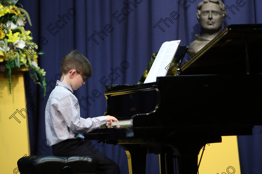 Feis02022018Fri07 
 7
Kyle ORegan performing.

Instrumental Music Class: 187: Piano Solo 9 Years and Under Confined Feis Maiti 92nd Festival held in Fr. Matthew Hall. EEjob 02/02/2018 Picture: Gerard Bonus.