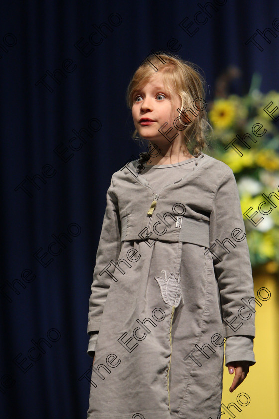 Feis22032018Thu21 
 21
Aoileann Boyle performing.
 Labhairt na Filocht agus Mreanna Drmaochta Class: 517: Corn Helen Bharslabhairt 7 Bliana DAois N Faoina Roinn 2 Feis Maiti 92nd Festival held in Fr. Mathew Hall. EEjob 22/03/2018 Picture: Gerard Bonus