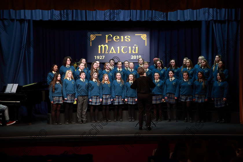 Feis27022019Wed56 
 56~60
Glanmire Community School singing Its Only a Paper Moon and Can You Hear Me

Class: 82: The Echo Perpetual Shield Part Choirs 15 Years and Under Two contrasting songs.

Feis Maiti 93rd Festival held in Fr. Mathew Hall. EEjob 27/02/2019. Picture: Gerard Bonus