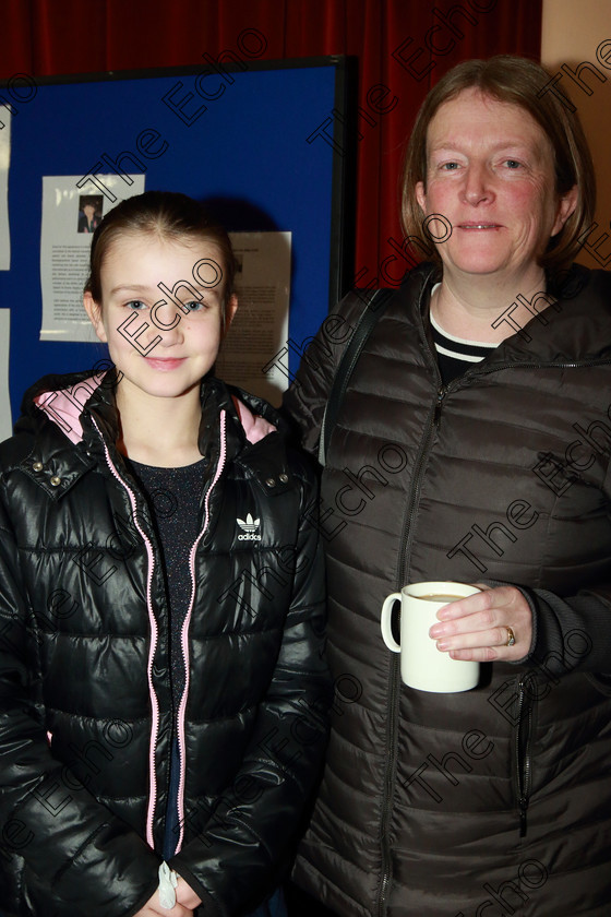 Feis31012019Thur11 
 11
Performer Clodagh Sweeney from Rochestown with her mum Audrey.

Feis Maiti 93rd Festival held in Fr. Matthew Hall. EEjob 31/01/2019. Picture: Gerard Bonus

Class: 165: Piano Solo 12YearsandUnder (a) Prokofiev Cortege de Sauterelles (Musique denfants). (b) Contrasting piece of own choice not to exceed 3 minutes.