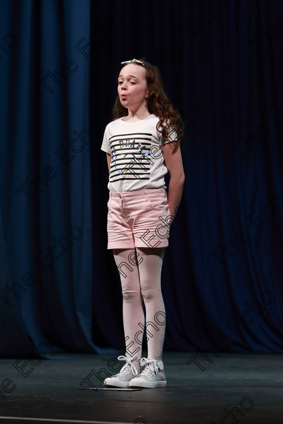 Feis08032019Fri28 
 28
Performer Isabel Walsh from Glanmire

Class: 366: Solo Verse Speaking Girls 9YearsandUnder Section 1 Either: My Pain Ted Scheu. Or: Midsummer Magic Cynthia Rider.

Feis Maiti 93rd Festival held in Fr. Mathew Hall. EEjob 08/03/2019. Picture: Gerard Bonus