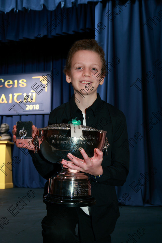 Feis01022018Thu16 
 16
Cup winner and Silver Medallist Ethan Horgan from Beaumont.
 Instrumental Music Class: 277: The Cormac and Maura Daly Perpetual Cup
Classical Guitar 16 Years and Under Feis Maiti 92nd Festival held in Fr. Matthew Hall. EEjob 01/02/2018 Picture: Gerard Bonus.