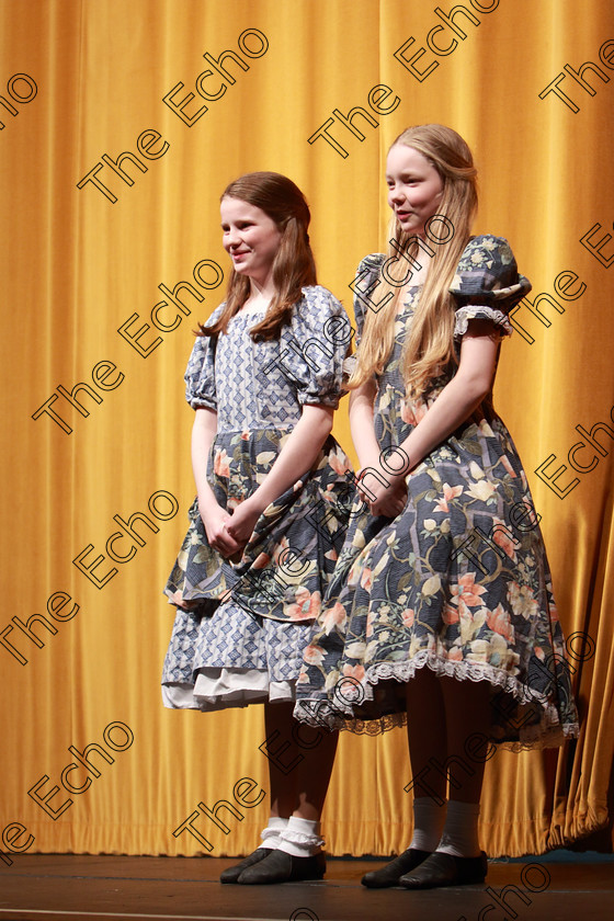 Feis22032019Fri41 
 41~42
Lia Galvan and Clodagh OHalloran from Glanmire performing Little Women.

Class: 311: Dramatic Duo12 Years and Under Section 2 A Dramatic Scene not exceeding 8minutes.

Feis Maiti 93rd Festival held in Fr. Mathew Hall. EEjob 22/03/2019. Picture: Gerard Bonus.