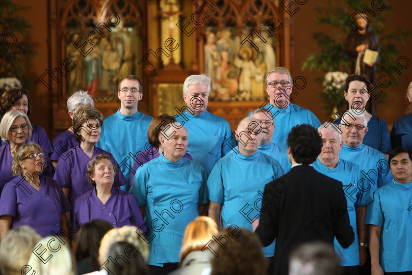 Feis04022018Sun52 
 49~57
Scrubs Choir conducted by Patrick Dalton.
 Holy Trinity Capuchin Church Adult Choirs Class: 78: The Lynch Memorial Perpetual Cup Adult Vocal Choirs Two Contrasting Songs Feis Maiti 92nd Festival held in Fr. Matthew Hall. EEjob 02/02/2018 Picture: Gerard Bonus.