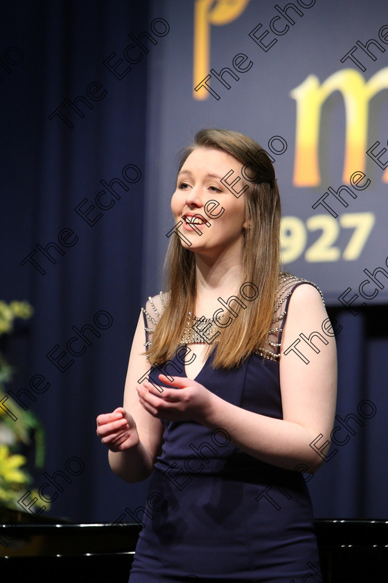 Feis04032018Sun18 
 17~19
Grainne Kearney from Rathcormac giving a 3rd place performance.
 Singing and School Choirs Class: 13: The Lieder Perpetual Prize and Doyle Bursary Bursary Value 100 Lieder Repertoire Feis Maiti 92nd Festival held in Fr. Mathew Hall. EEjob 04/03/2018 Picture: Gerard Bonus