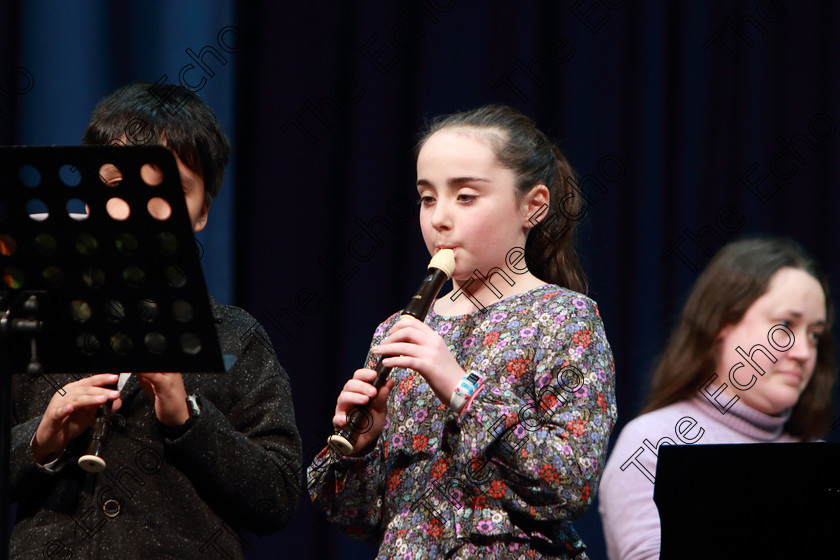 Feis08022019Fri04 
 4
1st & Silver Medal: Duet: Otto Unna Hernandz and Brianna Lynch from Ovens and Douglas.

Class: 225: Recorder Duets 13 Years and Under Programme not to exceed 6 minutes.

Feis Maiti 93rd Festival held in Fr. Matthew Hall. EEjob 08/02/2019. Picture: Gerard Bonus