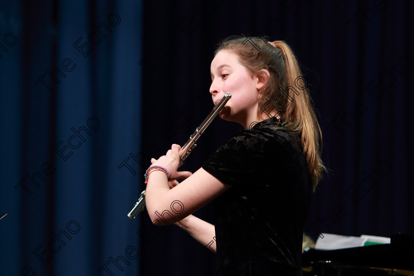 Feis11022019Mon24 
 24
Isabelle Linehan playing Tico Tico by Abreu as part of her Programme.

Class: 213: The Daly Perpetual Cup Woodwind 14 Years and UnderSection 2; Programme not to exceed 8 minutes.

Feis Maiti 93rd Festival held in Fr. Mathew Hall. EEjob 11/02/2019. Picture: Gerard Bonus