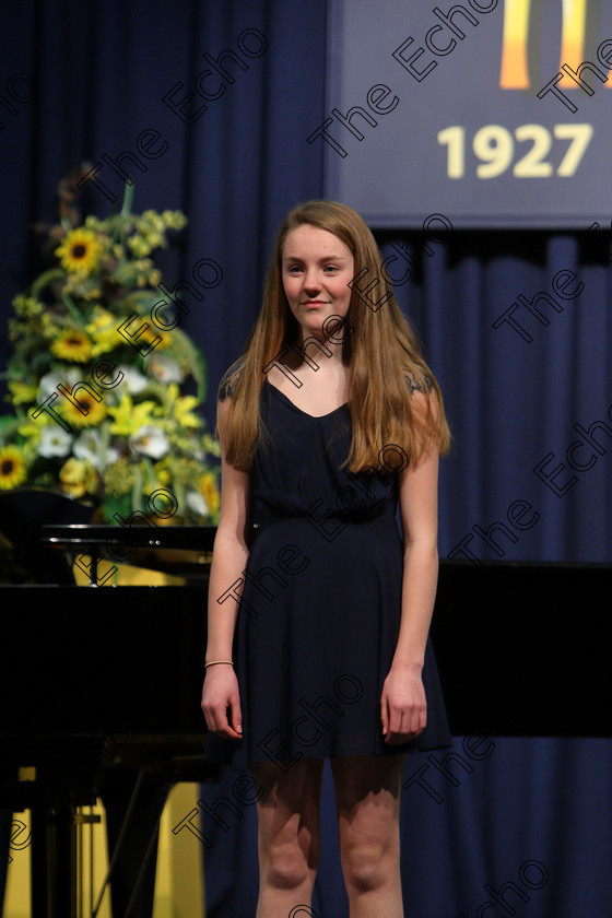 Feis05032018Mon18 
 18
Laura Lardner performing
 Singing and School Choirs Class: 53: Girls Solo Singing 13 Years and Under Section 2 Feis Maiti 92nd Festival held in Fr. Mathew Hall. EEjob 05/03/2018 Picture: Gerard Bonus.