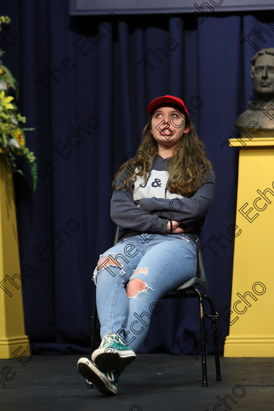 Feis26022018Mon43 
 43~44
Aoife Purkiss from Carrigaline performed The Real Queen of Hearts.
 Speech and Drama Class: 325: The Kilbrogan Perpetual Cup and Musgrave Ltd. Bursary Bursary Value 130 Dramatic Solo 17 Years and Under Feis Maiti 92nd Festival held in Fr. Mathew Hall. EEjob 26/02/2018 Picture: Gerard Bonus.