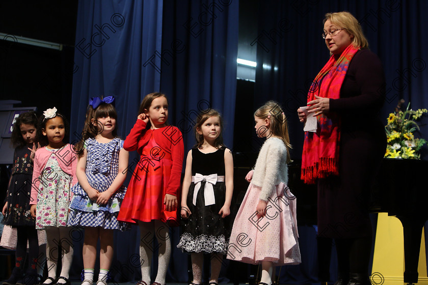 Feis27032018Tue43 
 43
Adjudicator Mary Mulcahy talking to all the performers in class 56.
 Singing Class: 56: 7 Years and Under Crawley The Penguin Dance Feis Maiti 92nd Festival held in Fr. Mathew Hall. EEjob 27/03/2018 Picture: Gerard Bonus