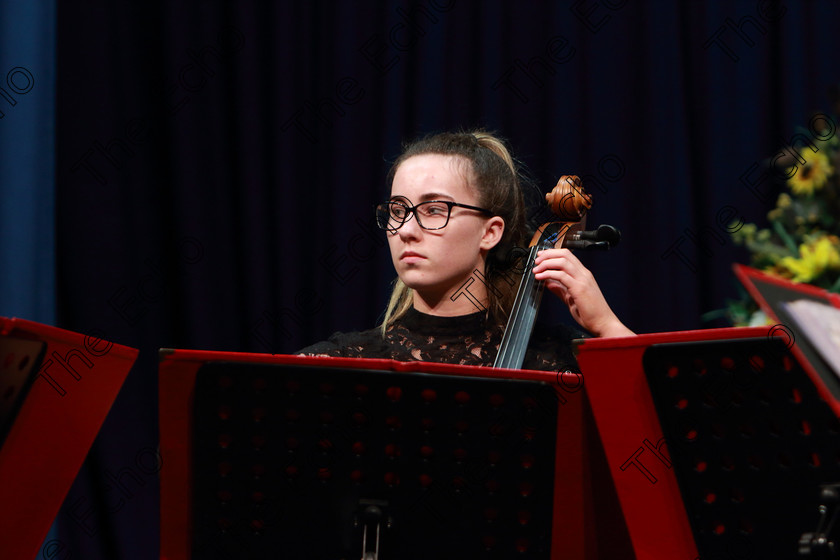 Feis10022019Sun42 
 42
The Crescendo Quartet; Ashling Cronin on Cello.

Class: 269: The Lane Perpetual Cup Chamber Music 18 Years and Under
Two Contrasting Pieces, not to exceed 12 minutes

Feis Maiti 93rd Festival held in Fr. Matthew Hall. EEjob 10/02/2019. Picture: Gerard Bonus