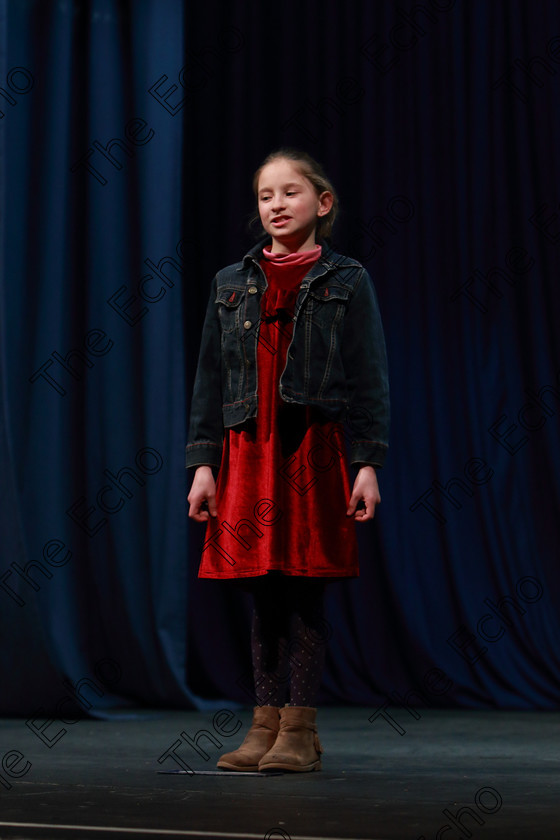 Feis08032019Fri49 
 49
Irina Flynn

Class: 366: Solo Verse Speaking Girls 9YearsandUnder Section 1 Either: My Pain Ted Scheu. Or: Midsummer Magic Cynthia Rider.

Feis Maiti 93rd Festival held in Fr. Mathew Hall. EEjob 08/03/2019. Picture: Gerard Bonus