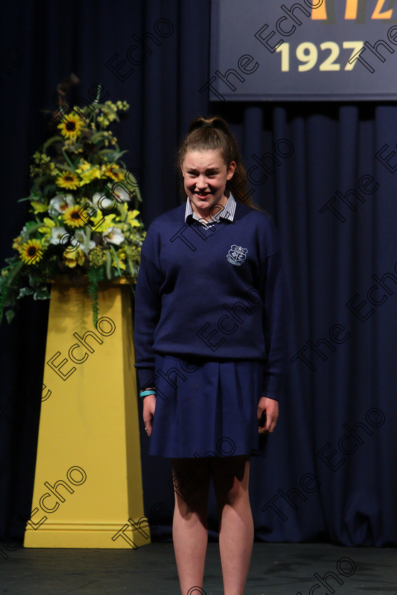 Feis23022018Fri75 
 75
Joint 3rd place performance from Eve Cunningham presenting her poem Twos Company.
 Speech and Drama Class: 401: Own Choice Verse Speaking 15 Years and Under A Poem of Own Choice; Feis Maiti 92nd Festival held in Fr. Mathew Hall. EEjob 23/02/2018 Picture: Gerard Bonus.