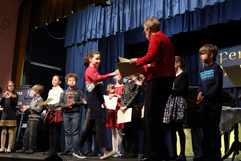 Feis01022019Fri20 
 20
Adjudicator Marilynne Davies handing out the results to the performers.

Class: 166: Piano Solo: 10Yearsand Under (a) Kabalevsky  Toccatina, (No.12 from 30 Childrens Pieces Op.27). (b) Contrasting piece of own choice not to exceed 3 minutes.
 Feis Maiti 93rd Festival held in Fr. Matthew Hall. EEjob 01/02/2019. Picture: Gerard Bonus