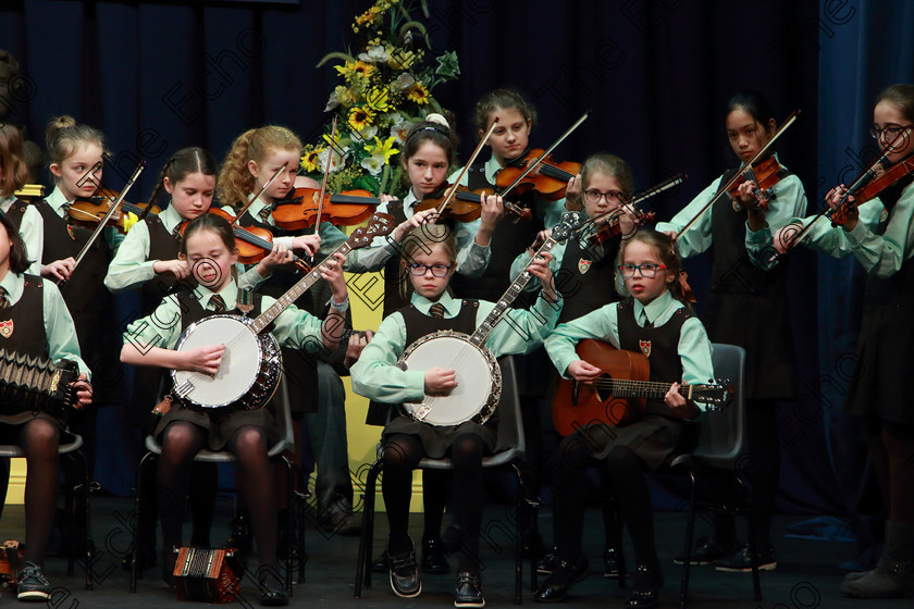 Feis12022019Tue37 
 33~38
St Catherines NS Bishopstown performing

Class: 284: The Father Mathew Street Perpetual Trophy Primary School Bands Mixed Instruments Two contrasting pieces.

Feis Maiti 93rd Festival held in Fr. Mathew Hall. EEjob 12/02/2019. Picture: Gerard Bonus