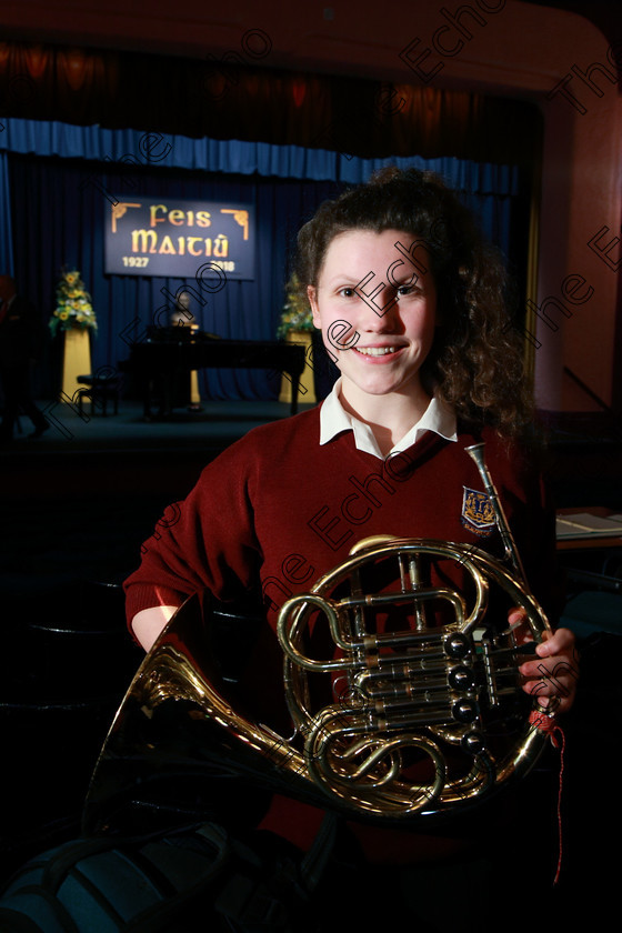 Feis06022018Tue32 
 32
Performer Ellie Creaner from Cobh.
 Instrumental Music Class: 203: The Billy McCarthy Memorial Perpetual Cup
16 Year sand Under Feis Maiti 92nd Festival held in Fr. Mathew Hall. EEjob 05/02/2018 Picture: Gerard Bonus.