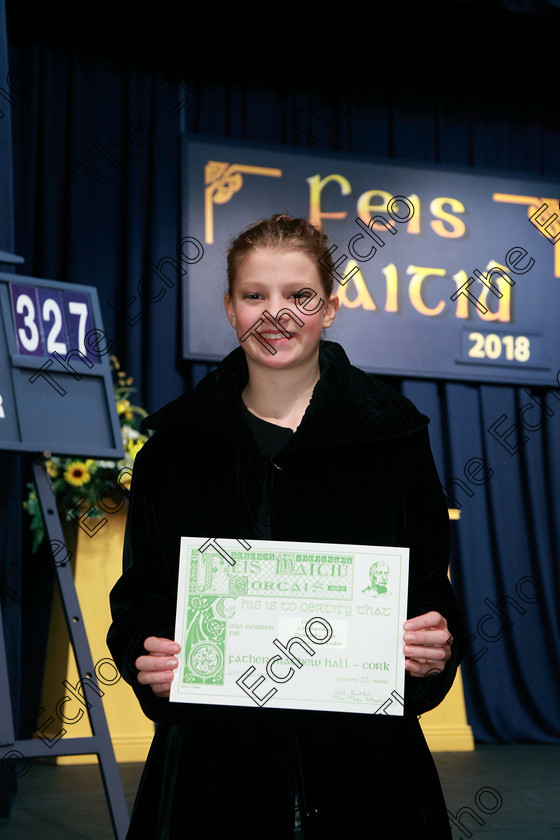 Feis20022018Tue45 
 45
Commenced Emily Cronin from Ovens.
 Speech and Drama Class: 327: The Hartland Memorial Perpetual Trophy Dramatic Solo Section 2 12 Yearsand Under Feis Maiti 92nd Festival held in Fr. Mathew Hall. EEjob 20/02/2018 Picture: Gerard Bonus.