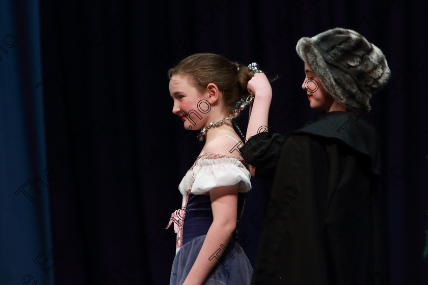 Feis26032019Tue21 
 19~21
Mary Claire OConnell and Faye Terry from Togher and Wilton Giving a 3rd place performance of Snow White

Class: 312: Dramatic Duo 10 Years and Under Section 1, A Duo Scene not exceeding 5minutes.

Feis Maiti 93rd Festival held in Fr. Mathew Hall. EEjob 26/03/2019. Picture: Gerard Bonus