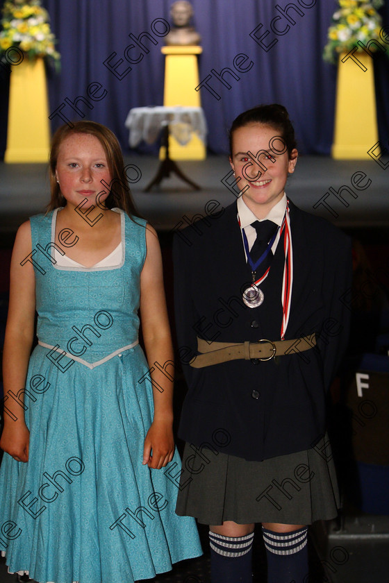 Feis19022018Mon35 
 35
Performers Sophie Nolan and Hannah Nolan from Glanmire and Carrigtwohill.
 Speech and Drama Class: 327: The Hartland Memorial Perpetual Trophy Dramatic Solo 12YearsandUnder Section 1 Feis Maiti 92nd Festival held in Fr. Mathew Hall. EEjob 19/02/2018 Picture: Gerard Bonus.