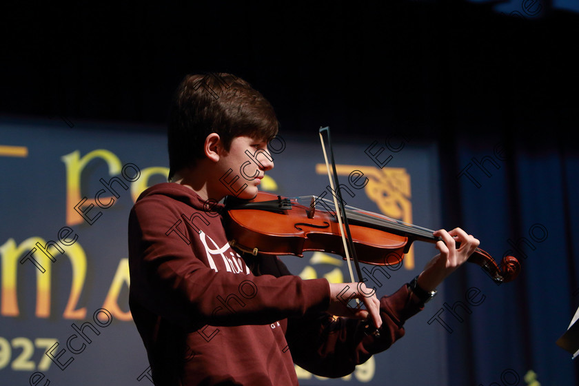 Feis0602109Wed14 
 13~14
Ian Molloy performing.

Class: 258: Viola Solo 14Yearsand Under (a) Bridge  Spring Song from, 10 Pieces for Viola & Piano Vol.2 (Thames). (b) Contrasting piece not to exceed 4 minutes.

Feis Maiti 93rd Festival held in Fr. Matthew Hall. EEjob 06/02/2019. Picture: Gerard Bonus