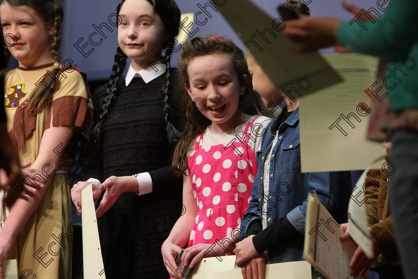 Feis06032018Tue22 
 22
A Delighted Emma Coakley after receiving the Silver Medal for her performance.
 Singing and School Choirs Class: 113: The Edna McBirney Memorial Perpetual Award Solo Action Song 12 Years and Under Section 2 Feis Maiti 92nd Festival held in Fr. Mathew Hall. EEjob 06/03/2018 Picture: Gerard Bonus.