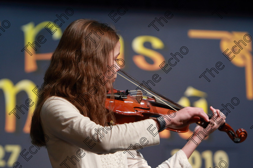 Feis0602109Wed02 
 1~2
Ava Casey performing.

Class: 258: Viola Solo 14Yearsand Under (a) Bridge  Spring Song from, 10 Pieces for Viola & Piano Vol.2 (Thames). (b) Contrasting piece not to exceed 4 minutes.

Feis Maiti 93rd Festival held in Fr. Matthew Hall. EEjob 06/02/2019. Picture: Gerard Bonus