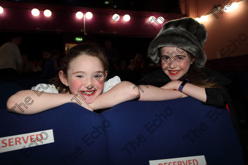 Feis26032019Tue31 
 31
Mary Claire OConnell and Faye Terry from Togher and Wilton.

Class: 312: Dramatic Duo 10 Years and Under Section 1, A Duo Scene not exceeding 5minutes.

Feis Maiti 93rd Festival held in Fr. Mathew Hall. EEjob 26/03/2019. Picture: Gerard Bonus