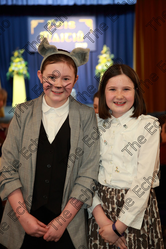 Feis14032019Thu23 
 23
Performers Sarah ODonovan and Alison Creedon from Passage West.

Class: 328: The Fr. Nessan Shaw Memorial Perpetual Cup Dramatic Solo 10YearsandUnder Section 2 A Solo Dramatic Scene not to exceed 4 minutes.

Feis Maiti 93rd Festival held in Fr. Mathew Hall. EEjob 14/03/2019. Picture: Gerard Bonus.