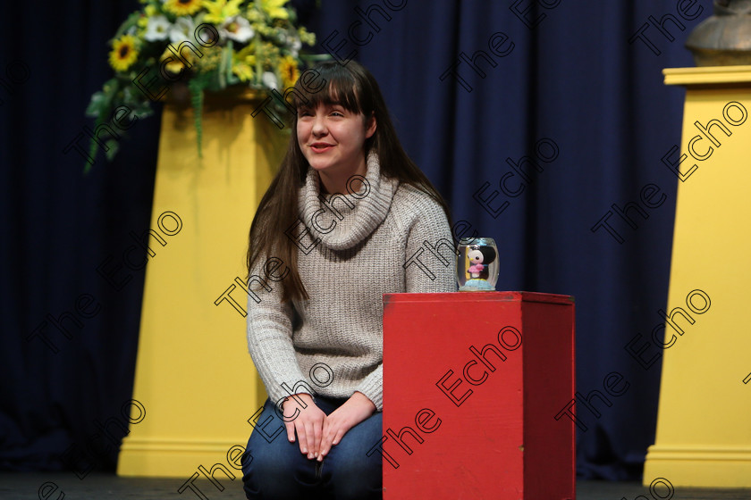 Feis20022018Tue66 
 65~66
Ava Hennessy performing The Lovely Bones.
 Speech and Drama Class: 326: The James ODonovan Memorial Perpetual Cup Year sand Dramatic Solo 14 Section 2 Under Feis Maiti 92nd Festival held in Fr. Mathew Hall. EEjob 20/02/2018 Picture: Gerard Bonus.