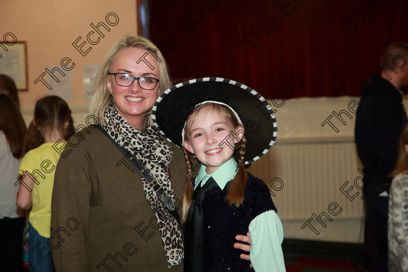 Feis14032019Thu20 
 20
Helena Doherty from Model Farm with her mother Helena.

Class: 328: The Fr. Nessan Shaw Memorial Perpetual Cup Dramatic Solo 10YearsandUnder Section 2 A Solo Dramatic Scene not to exceed 4 minutes.

Feis Maiti 93rd Festival held in Fr. Mathew Hall. EEjob 14/03/2019. Picture: Gerard Bonus.