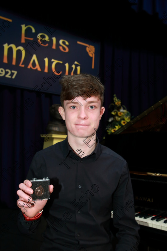 Feis0202109Sat14 
 14
Bronze Medallist Cathal ORegan from Carrigaline.

Class: 183: Piano Solo 16 Years and Over Confined Two contrasting pieces not exceeding 5 minutes.

Feis Maiti 93rd Festival held in Fr. Matthew Hall. EEjob 02/02/2019. Picture: Gerard Bonus