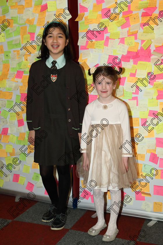 Feis05042019Fri12 
 12
Performers Risn Martin and Neasa Randles from St. Catherinss NS Model Farm Road.

Class: 562: Consartn 12 Bliana DAois N Faoina.

Feis Maiti 93rd Festival held in Fr. Mathew Hall. EEjob 05/04/2019. Picture: Gerard Bonus