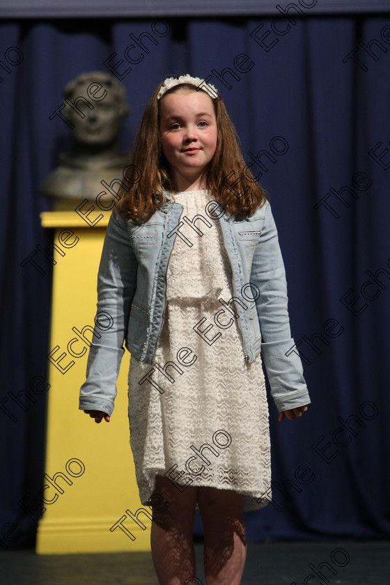 Feis25032018Sun65 
 65
Ava OBrien from Frankfield reciting her poem
 Speech and Drama Class: 366: Solo Verse Speaking Girls 9 Years and Under Section 5 Feis Maiti 92nd Festival held in Fr. Mathew Hall. EEjob 25/03/2018 Picture: Gerard Bonus