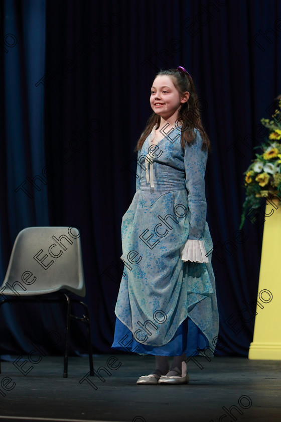 Feis08032019Fri05 
 5
Rachel Hurley performing The Inocence.

Class: 328: The Fr. Nessan Shaw Memorial Perpetual Cup Dramatic Solo 10YearsandUnder Section 1 A Solo Dramatic Scene not to exceed 4 minutes.

Feis Maiti 93rd Festival held in Fr. Mathew Hall. EEjob 08/03/2019. Picture: Gerard Bonus